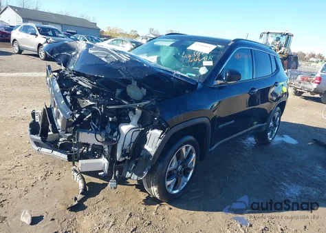 2018 Jeep Compass Limited from USA, damaged, VIN 3C4NJDCB7JT493705